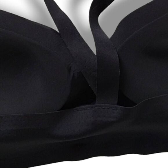 3 Womens Comfort Bras 2XL No Seam Stretch Lightweight Elastic Pullover Front Sna - Picture 8 of 15